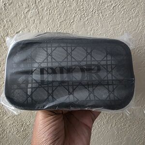 Dior Cosmetic Pouch — NEW • Dior Oblique Black Makeup Bag • Travel Toiletry Case